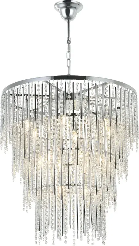 Люстра Stilfort 2145/09/15P GRANDEX | ГРАНДЕКС — хром