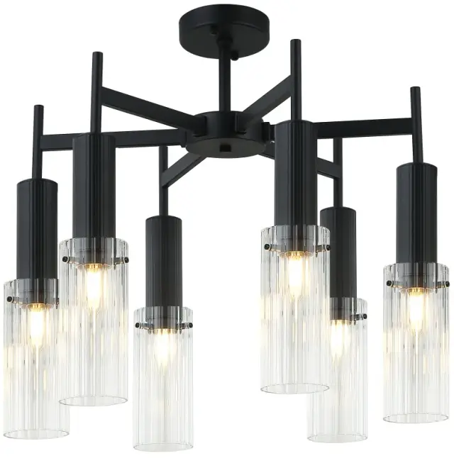 Люстра Stilfort 2160/02/06P WUNDER | ВАНДЕР — черный