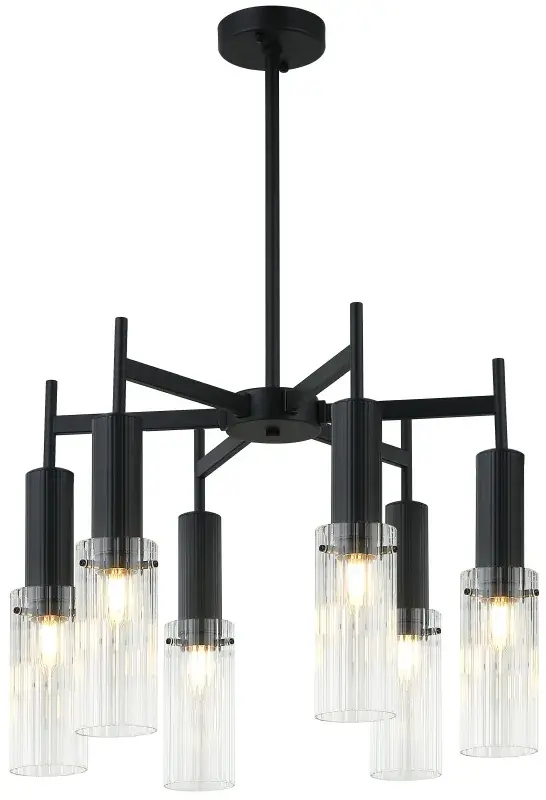 Люстра Stilfort 2160/02/06P WUNDER | ВАНДЕР — черный, ракурс 3