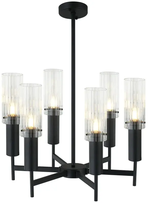 Люстра Stilfort 2160/02/06P WUNDER | ВАНДЕР — черный, ракурс 3