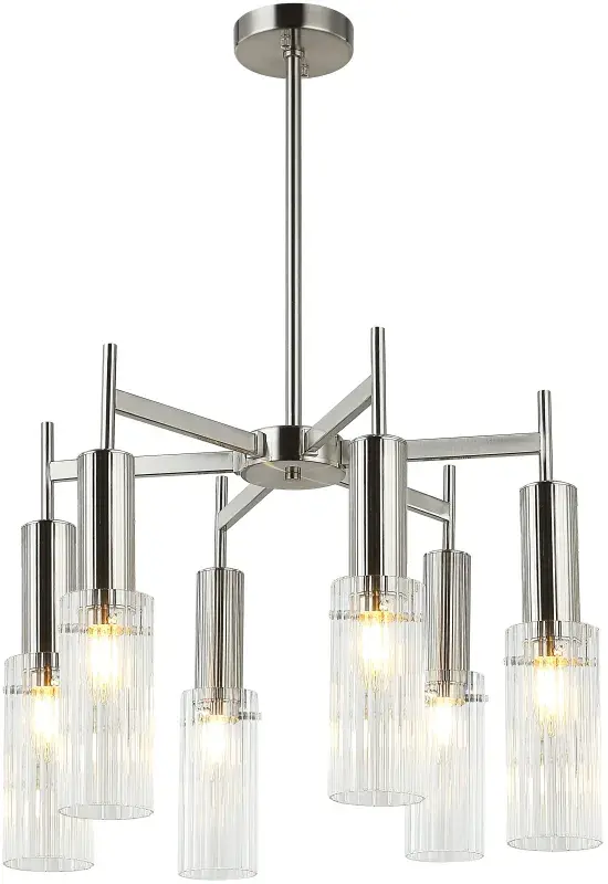 Люстра Stilfort 2160/11/06P WUNDER | ВАНДЕР — никель, ракурс 3