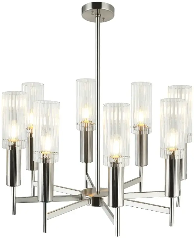 Люстра Stilfort 2160/11/08P WUNDER | ВАНДЕР — никель, ракурс 3