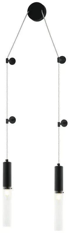 Светильник Stilfort 2161/02/02WP SATORI | САТОРИ — черный, ракурс 3