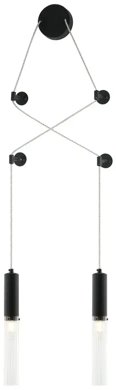 Светильник Stilfort 2161/02/02WP SATORI | САТОРИ — черный, ракурс 3