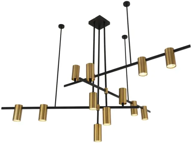 Люстра Stilfort 2162/05/12P AUSVER | АУСВЕР — черный