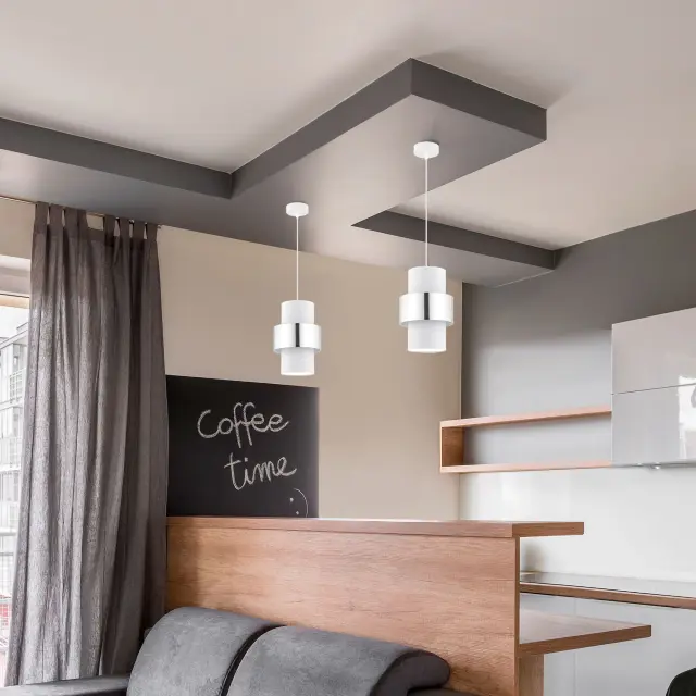 Светильник TK Lighting 849 CALISTO — белый, ракурс 3