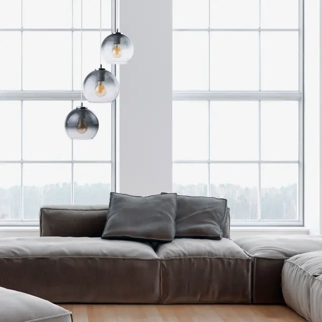 Светильник TK Lighting 2795 SANTINO — хром, ракурс 2