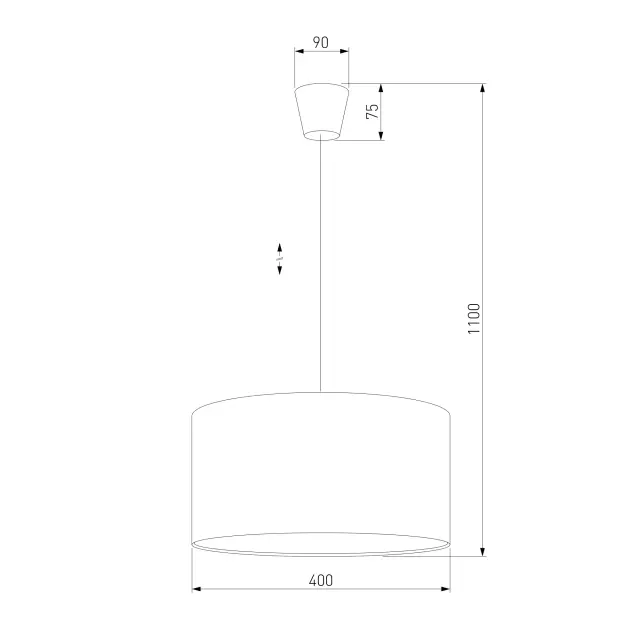 Светильник TK Lighting 3232 RONDO — белый, ракурс 2