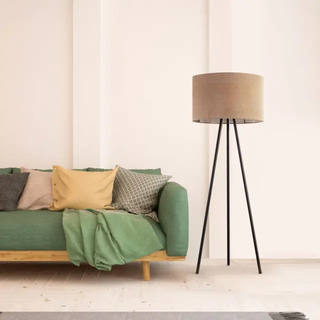 Торшер TK Lighting 5569 JUTA — черный, ракурс 2