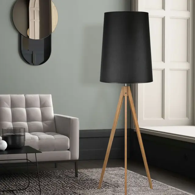 Торшер TK Lighting 5599 WALZ — бежевый, ракурс 2