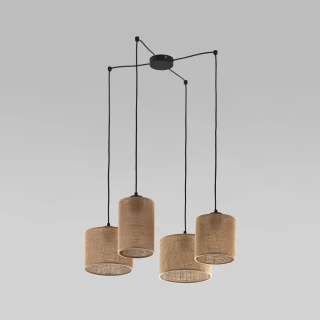 Люстра TK Lighting 6585 JUTA — черный