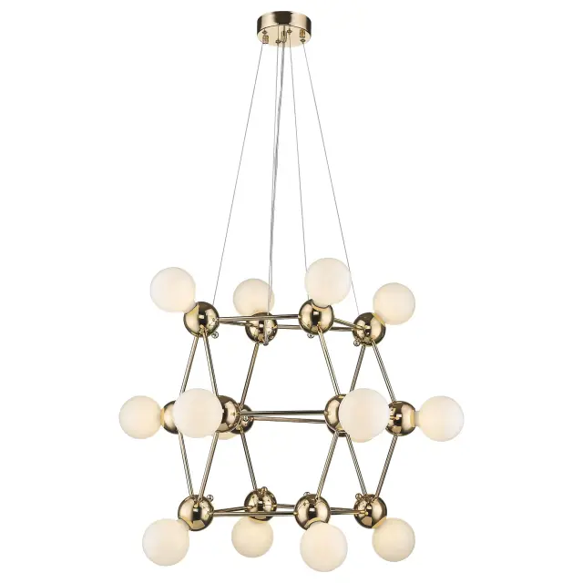 Светильник Wertmark WE234.14.303 GITTER — золотой