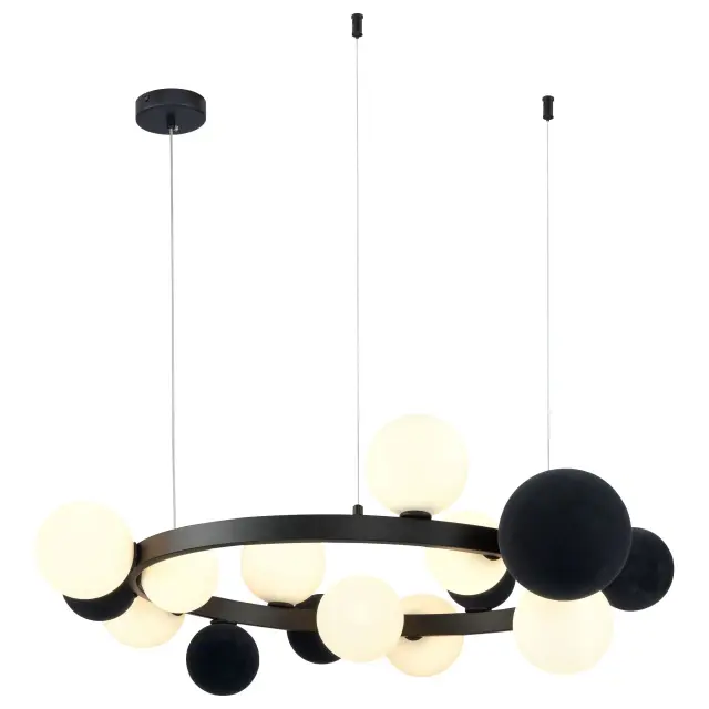 Светильник Wertmark WE237.15.023 BERTA — черный