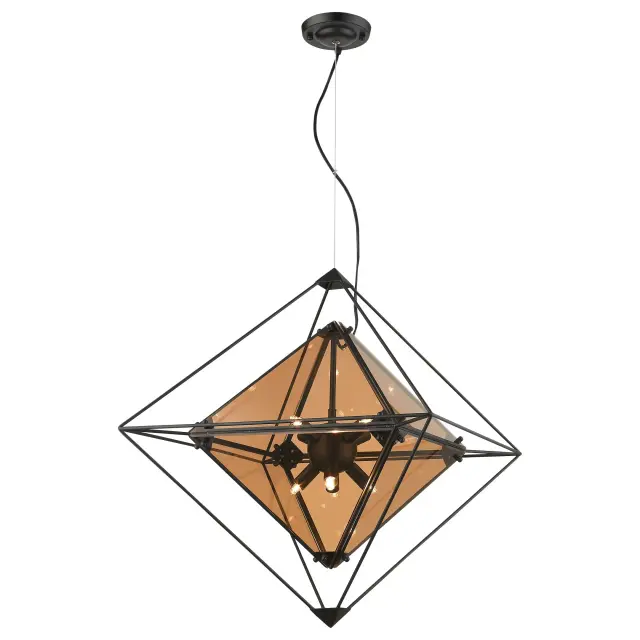 Светильник Wertmark WE244.08.003 ROMBO — черный