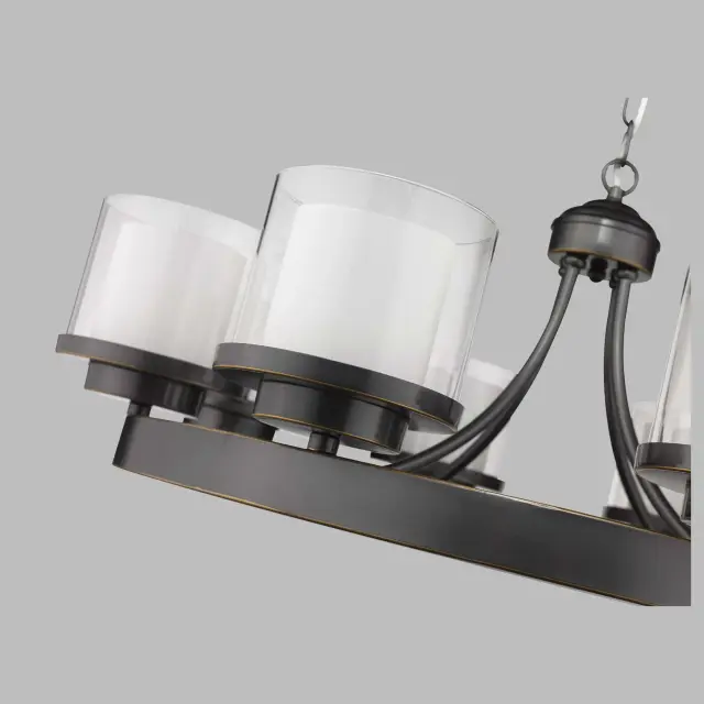 Люстра Wertmark WE247.08.503 LEISA — медь, ракурс 2