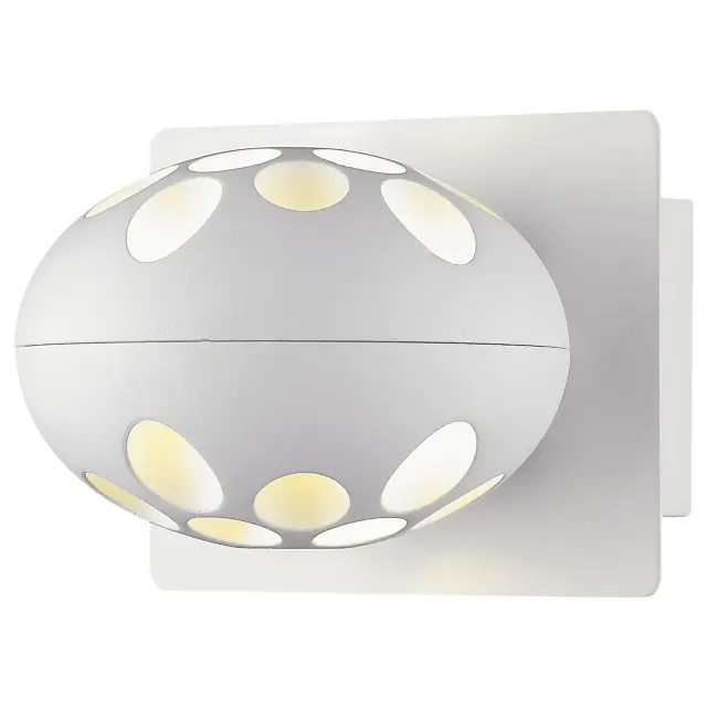 Бра Wertmark WE438.01.001 AUGEN — белый